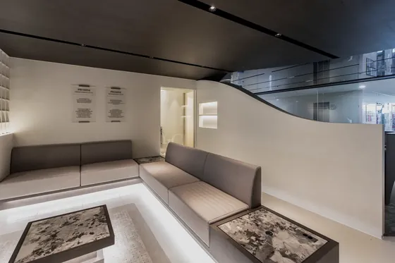 Clinic waiting area