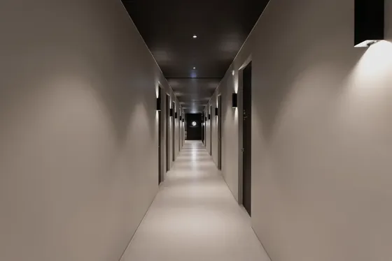 Clinic corridor