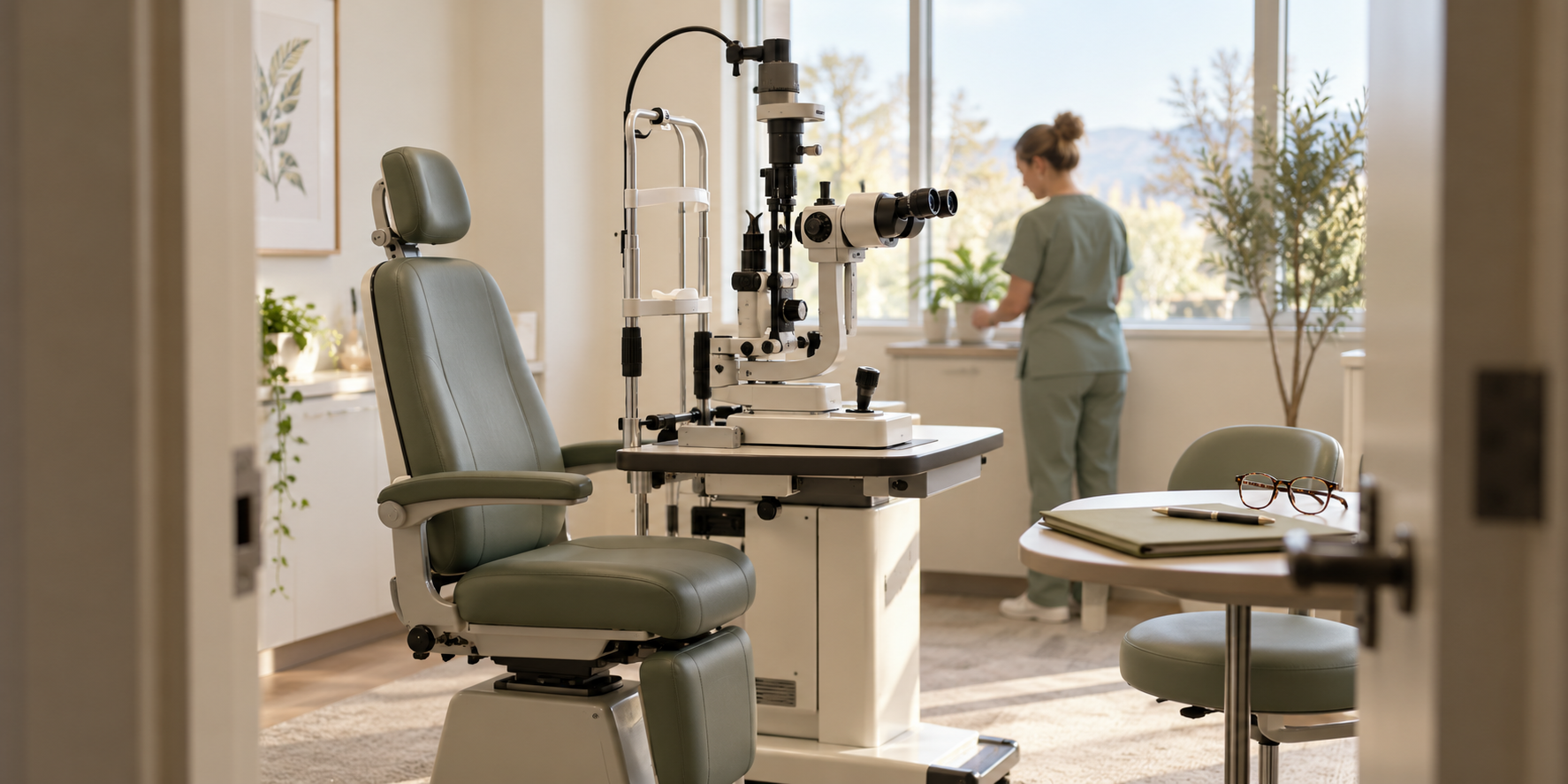 AI-generated illustration · not an actual clinic or patient photo